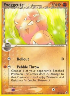 Exeggcute δ (EX Holon Phantoms #65/110)