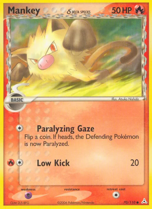 Mankey δ (EX Holon Phantoms #70/110)