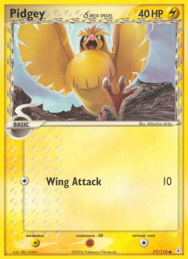 Pidgey δ (EX Holon Phantoms #77/110)