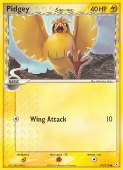 Pidgey δ (EX Holon Phantoms #77/110)