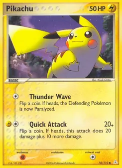 Pikachu (EX Holon Phantoms #78/110)