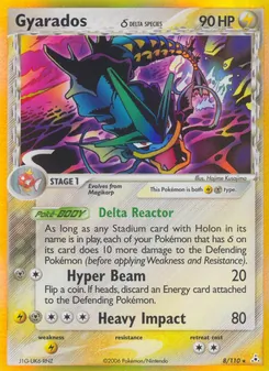 Gyarados δ (EX Holon Phantoms #8/110)