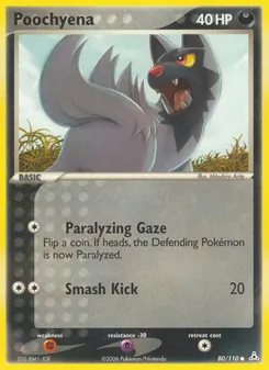 Poochyena (EX Fantasmi di Holon #80/110)