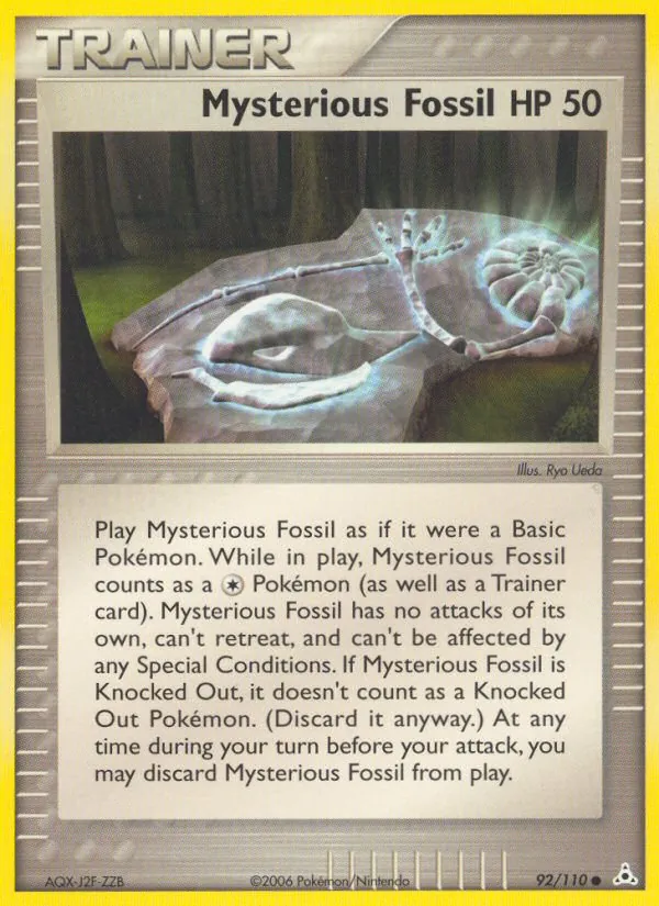 Mysterious Fossil (EX Holon Phantoms #92/110)