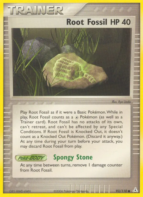 Root Fossil (EX Holon Phantoms #93/110)