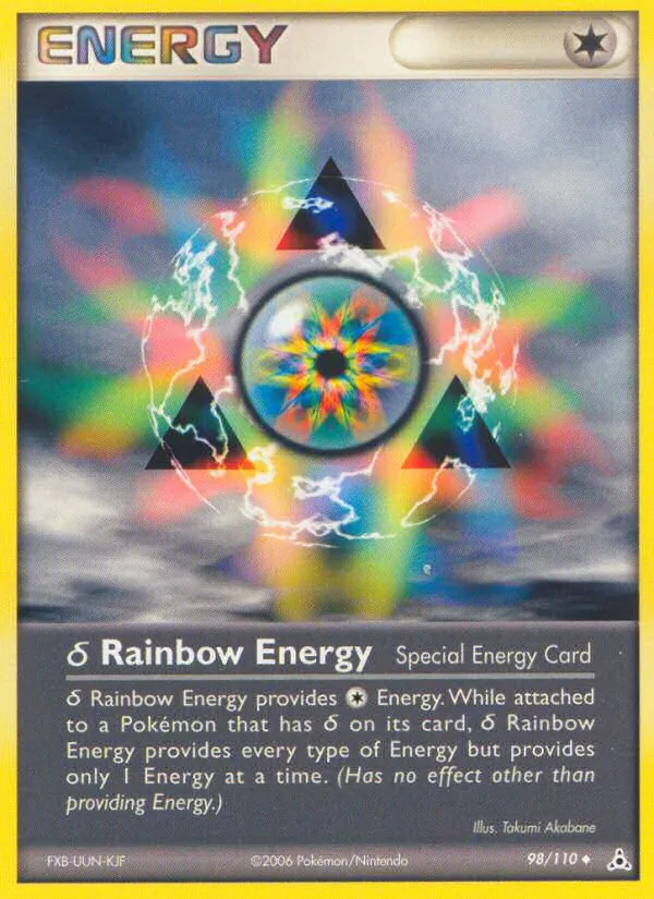 δ Rainbow Energy (EX Holon Phantoms #98/110)