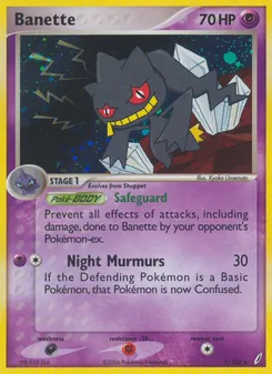 Banette (EX Crystal Guardians #1/100)