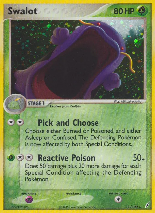Swalot (EX Crystal Guardians #11/100)