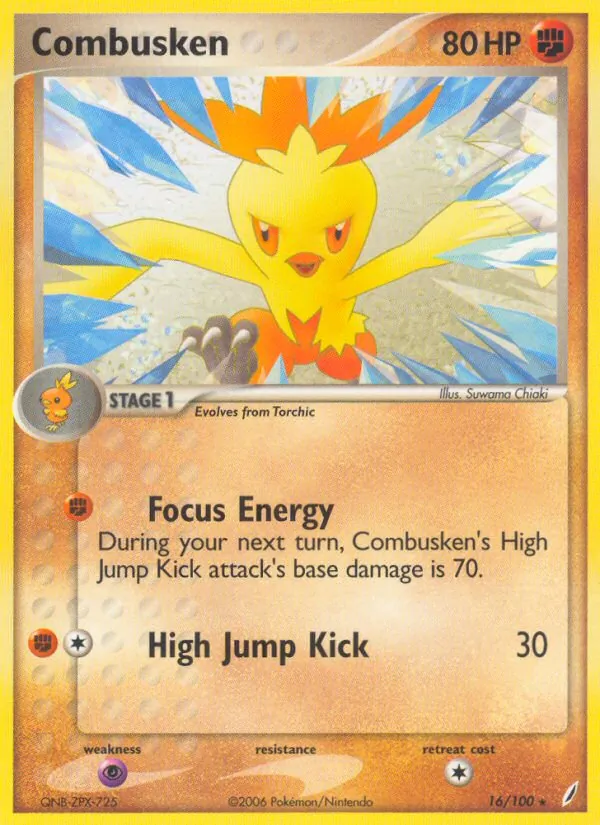 Combusken (EX Crystal Guardians #16/100)