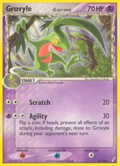 Grovyle δ (EX Crystal Guardians #19/100)