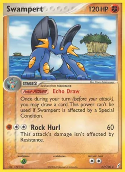 Swampert (EX Crystal Guardians #27/100)