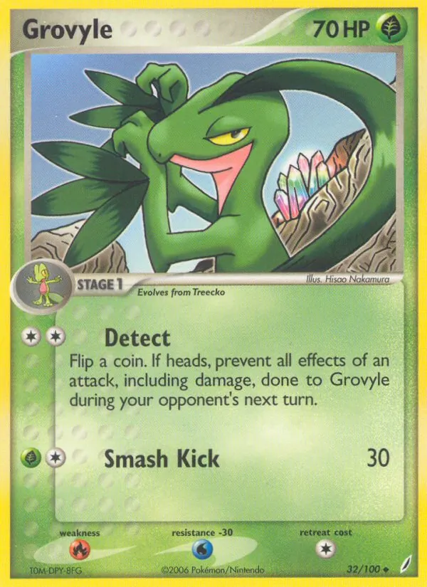 Grovyle (EX Crystal Guardians #32/100)