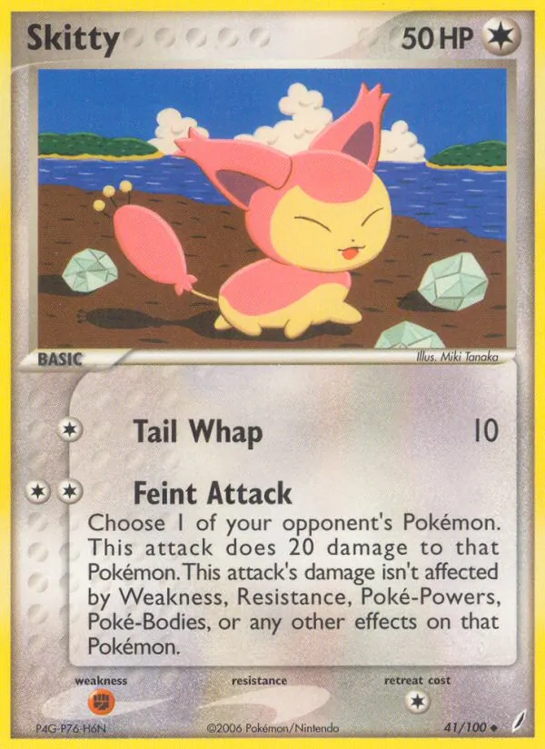 Skitty (EX Crystal Guardians #41/100)