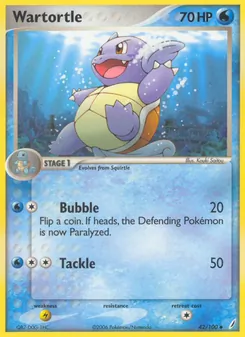 Wartortle (EX Guardiani dei Cristalli #42/100)