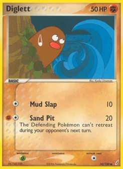 Diglett (EX Crystal Guardians #50/100)