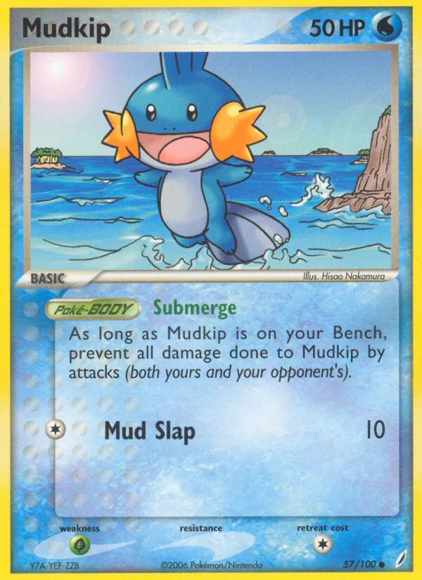 Mudkip (EX Crystal Guardians #57/100)