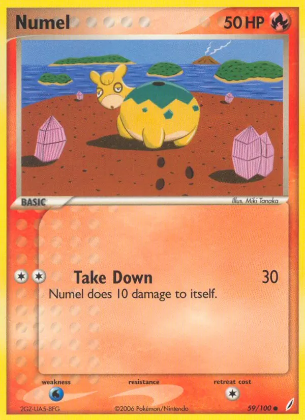 Numel (EX Crystal Guardians #59/100)