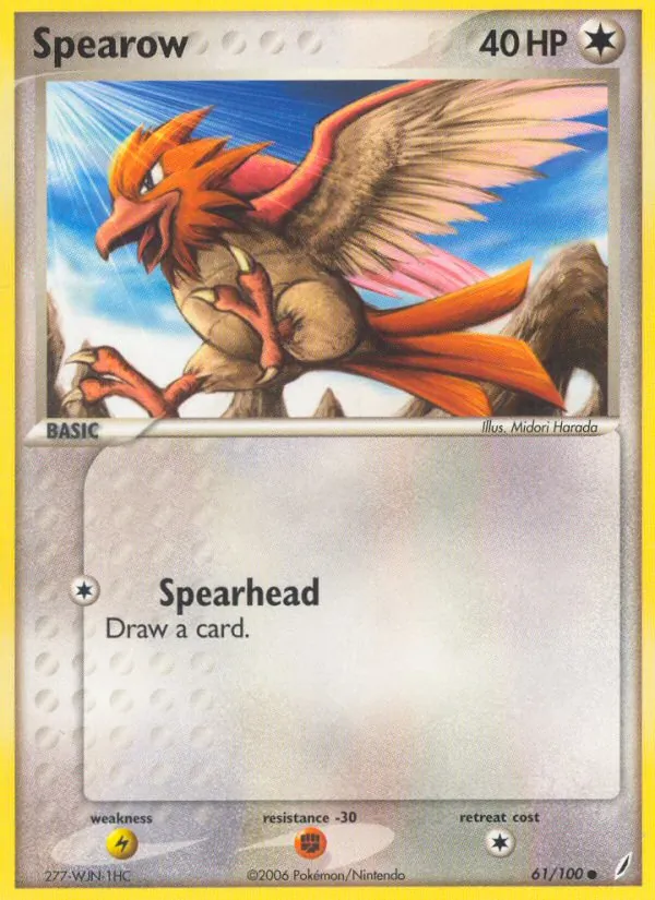 Spearow (EX Crystal Guardians #61/100)