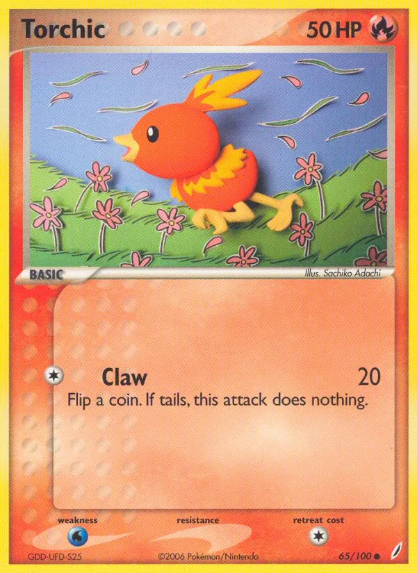 Torchic (EX Crystal Guardians #65/100)
