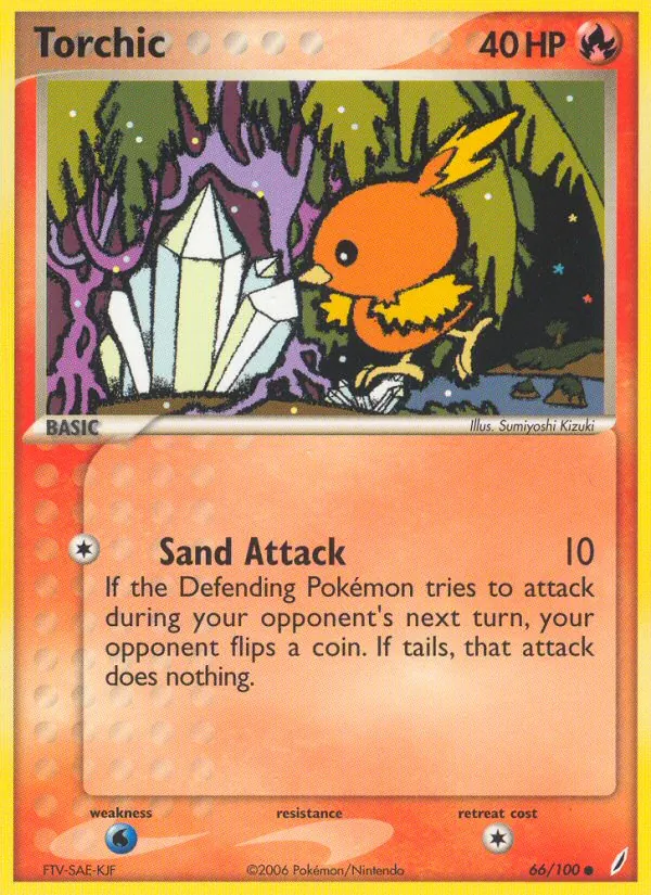 Torchic (EX Crystal Guardians #66/100)