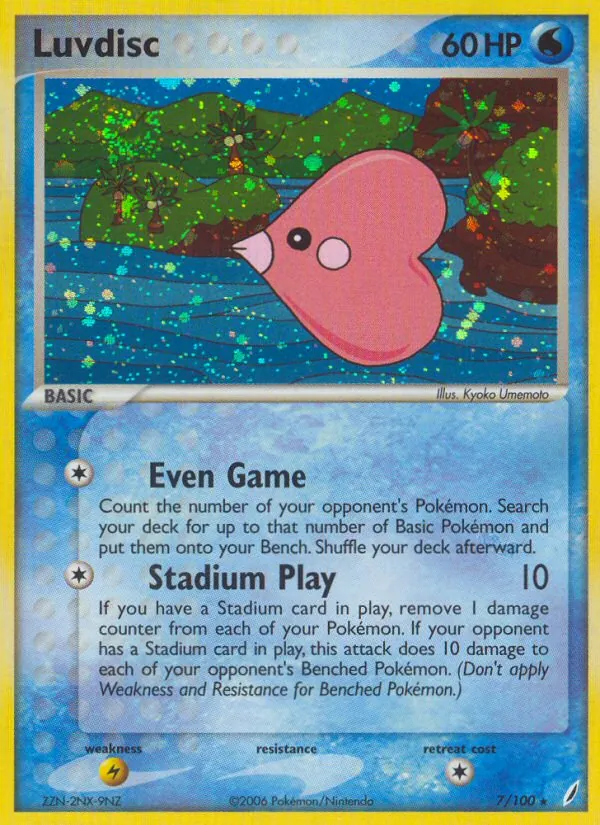 Luvdisc (EX Crystal Guardians #7/100)
