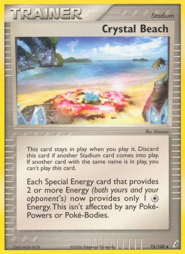 Crystal Beach (EX Crystal Guardians #75/100)