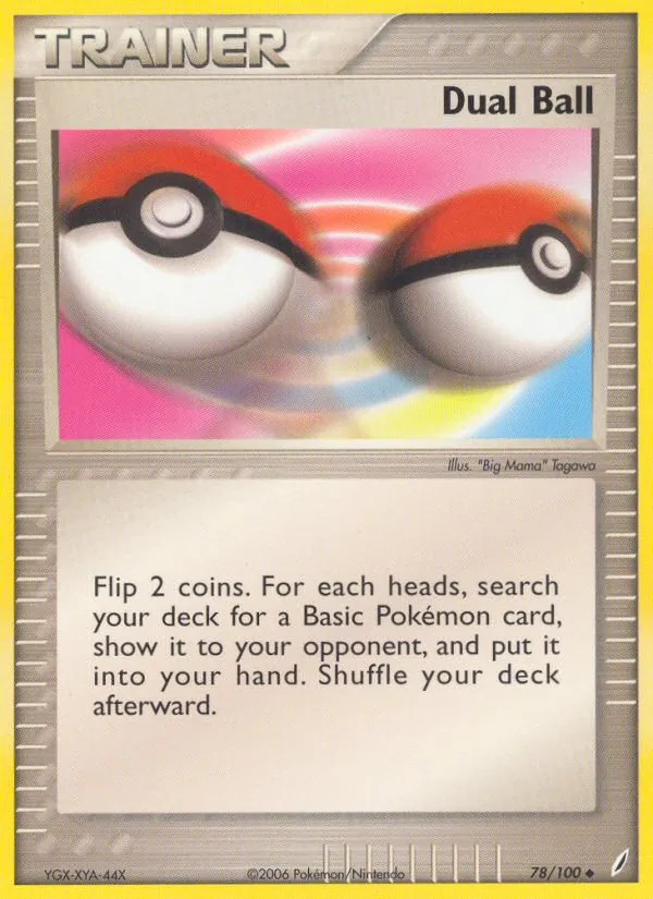 Dual Ball (EX Crystal Guardians #78/100)
