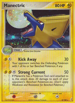 Manectric (EX Crystal Guardians #8/100)