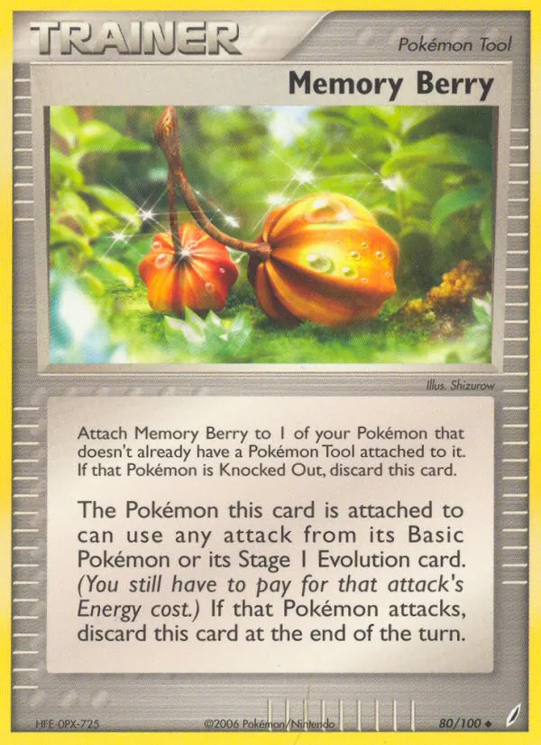 Memory Berry (EX Crystal Guardians #80/100)