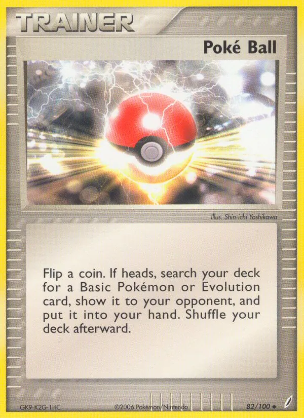 Poké Ball (EX Crystal Guardians #82/100)