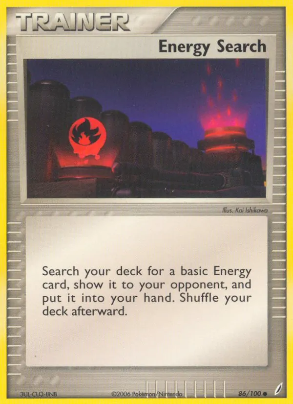 Energy Search (EX Crystal Guardians #86/100)
