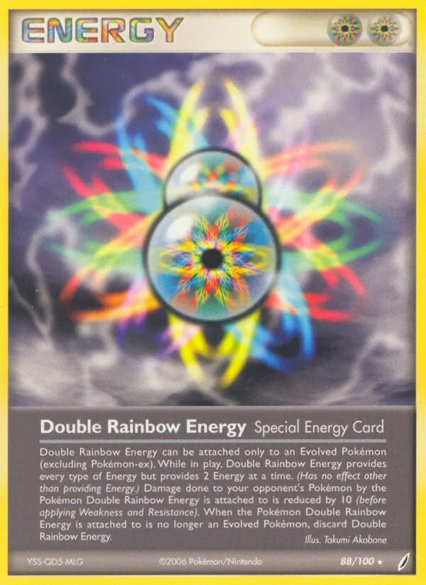 Double Rainbow Energy (EX Crystal Guardians #88/100)