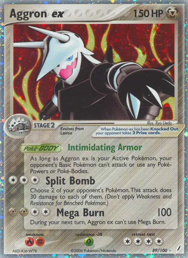 Aggron ex (EX Crystal Guardians #89/100)