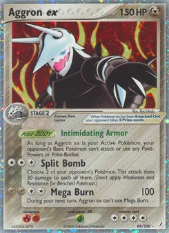 Aggron ex (EX Crystal Guardians #89/100)