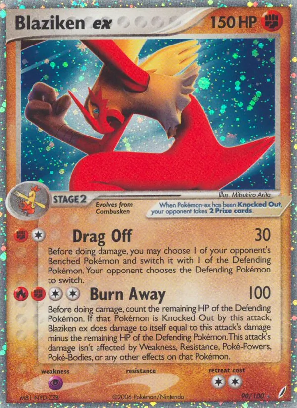 Blaziken ex (EX Crystal Guardians #90/100)