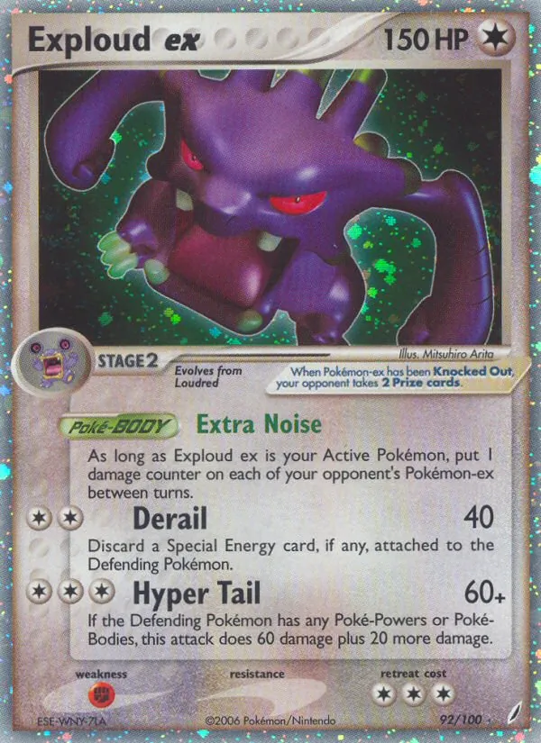 Exploud ex (EX Crystal Guardians #92/100)