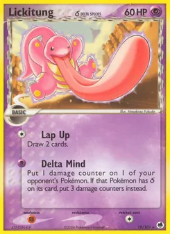 Lickitung δ (EX L'Isola dei Draghi #19/101)