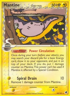 Mantine δ (EX Dragon Frontiers #20/101)