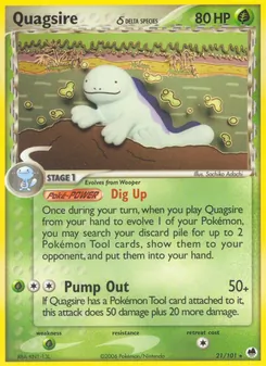 Quagsire δ (EX Dragon Frontiers #21/101)