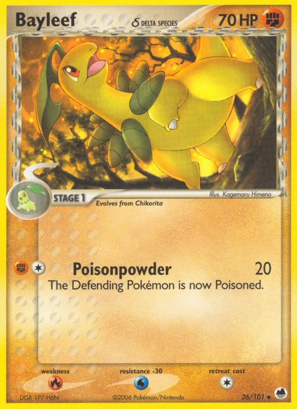 Bayleef δ (EX Dragon Frontiers #26/101)