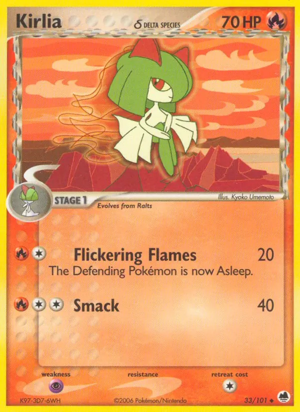 Kirlia δ (EX Dragon Frontiers #33/101)