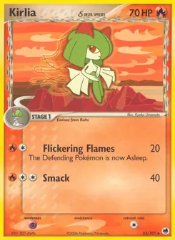 Kirlia δ (EX Dragon Frontiers #33/101)