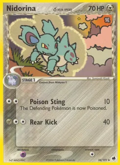Nidorina δ (EX Dragon Frontiers #34/101)