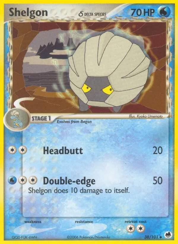Shelgon δ (EX Dragon Frontiers #38/101)