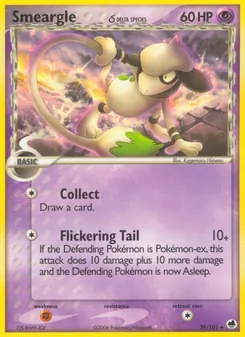 Smeargle δ (EX Dragon Frontiers #39/101)