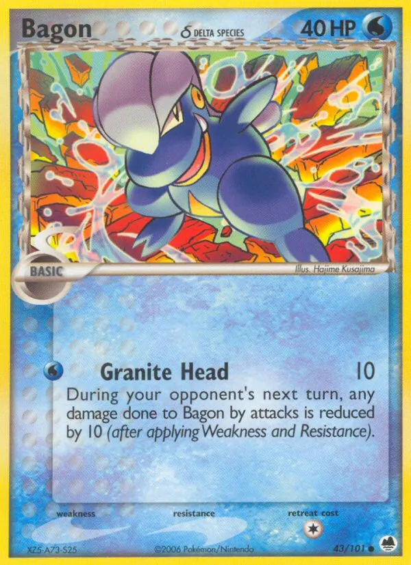 Bagon δ (EX Dragon Frontiers #43/101)