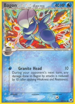 Bagon δ (EX Dragon Frontiers #43/101)
