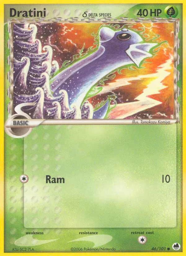 Dratini δ (EX Dragon Frontiers #46/101)