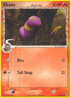 Ekans δ (EX Dragon Frontiers #47/101)