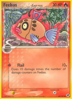 Feebas δ (EX Dragon Frontiers #49/101)